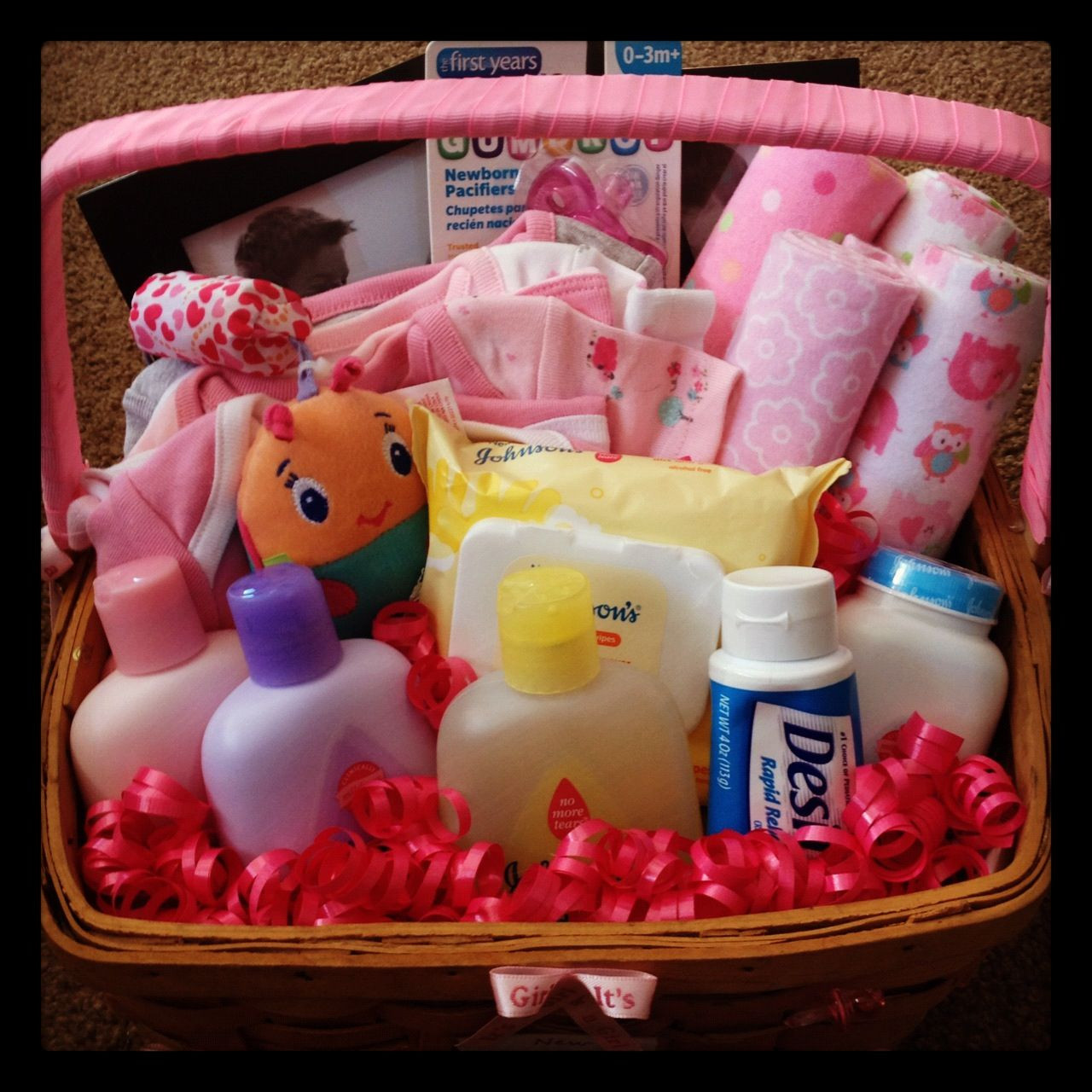 Grandparent Gift Ideas From Baby
 New grandparent basket