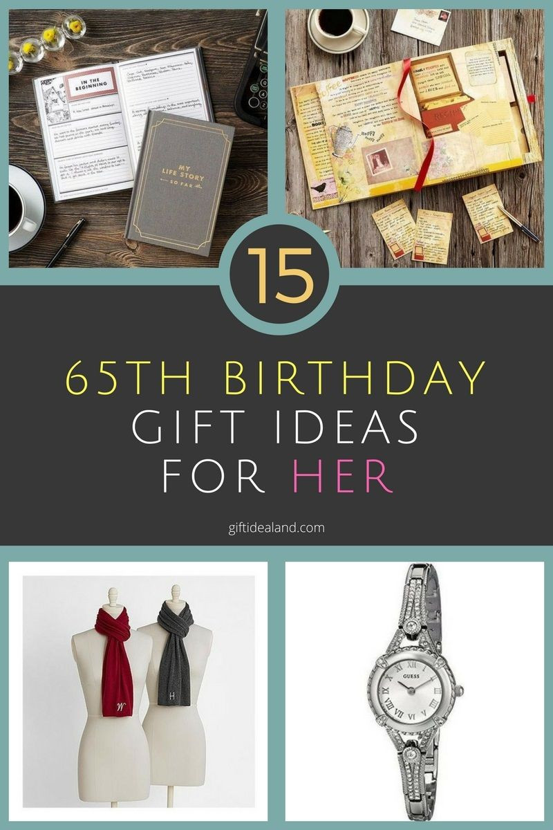 Great Birthday Gift Ideas For Her
 33 Great 65th Birthday Gift Ideas For Her Mom Sister