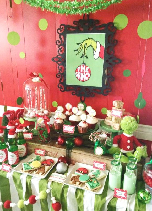 Great Christmas Party Ideas
 The 8 Best Christmas Grinch Party Ideas