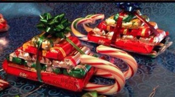 Great Christmas Party Ideas
 Candy Sled Great t or holiday party favors for kids or