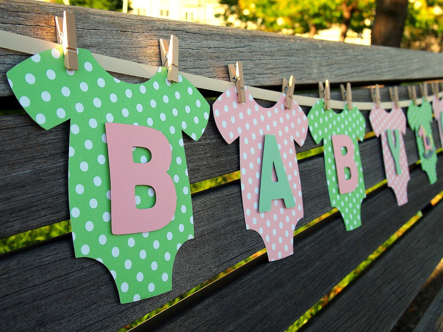 Green Baby Shower Decor
 Pink And Green Baby Shower Decorations