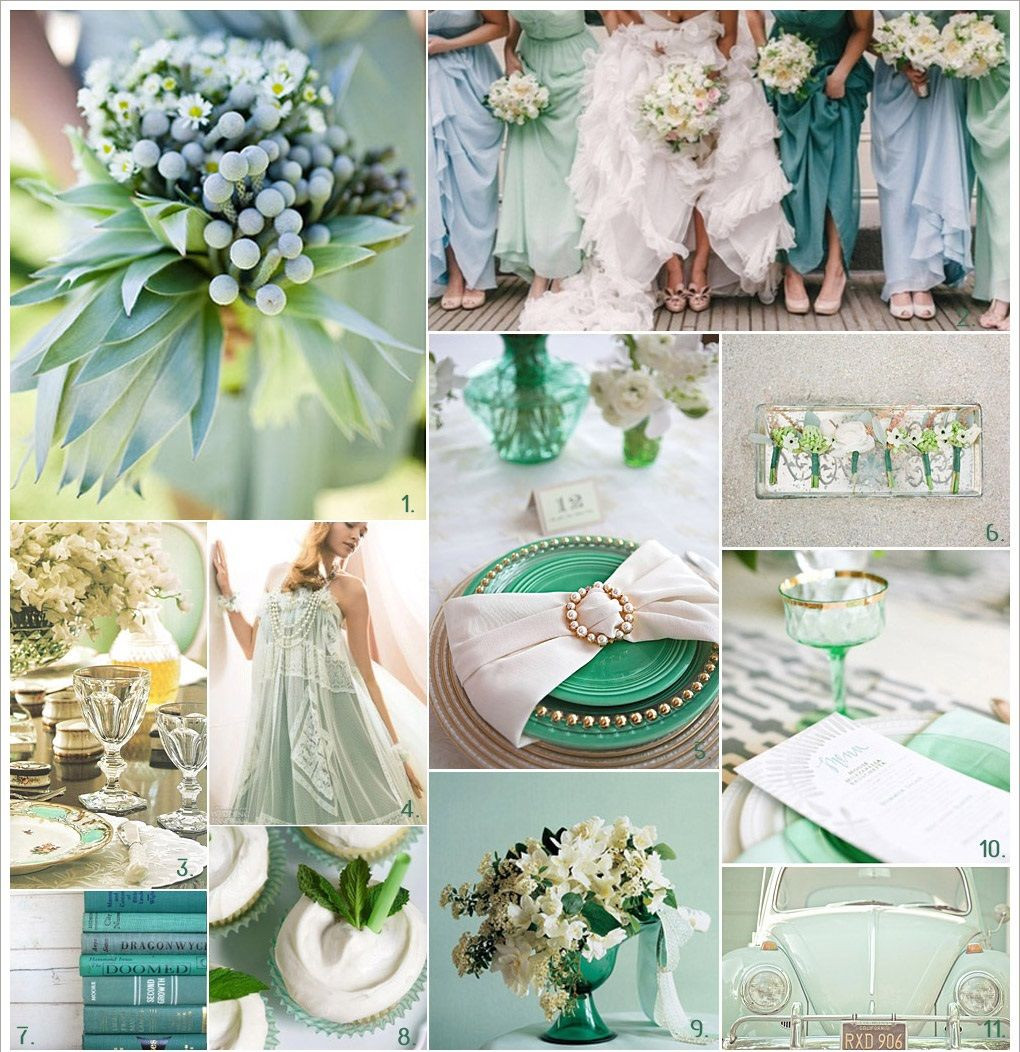 Green Wedding Colors
 Mint Green Wedding Colors s and for