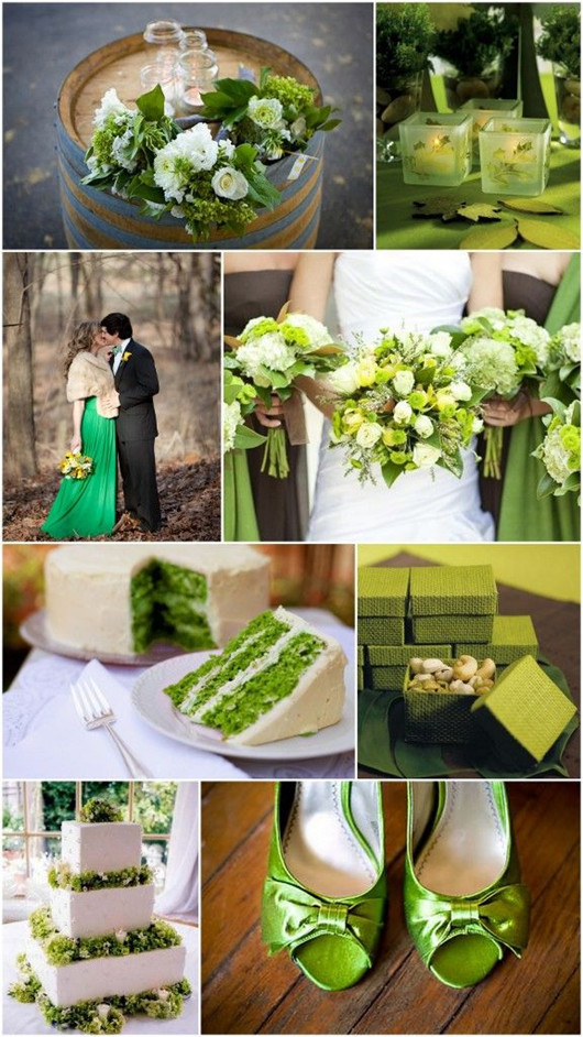 Green Wedding Colors
 Wedding Ideas Blog Lisawola Top 3 Fall Wedding Color Schemes