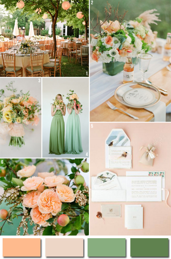 Green Wedding Colors
 Fabulous Wedding Colors 2014 Wedding Trends Part 3