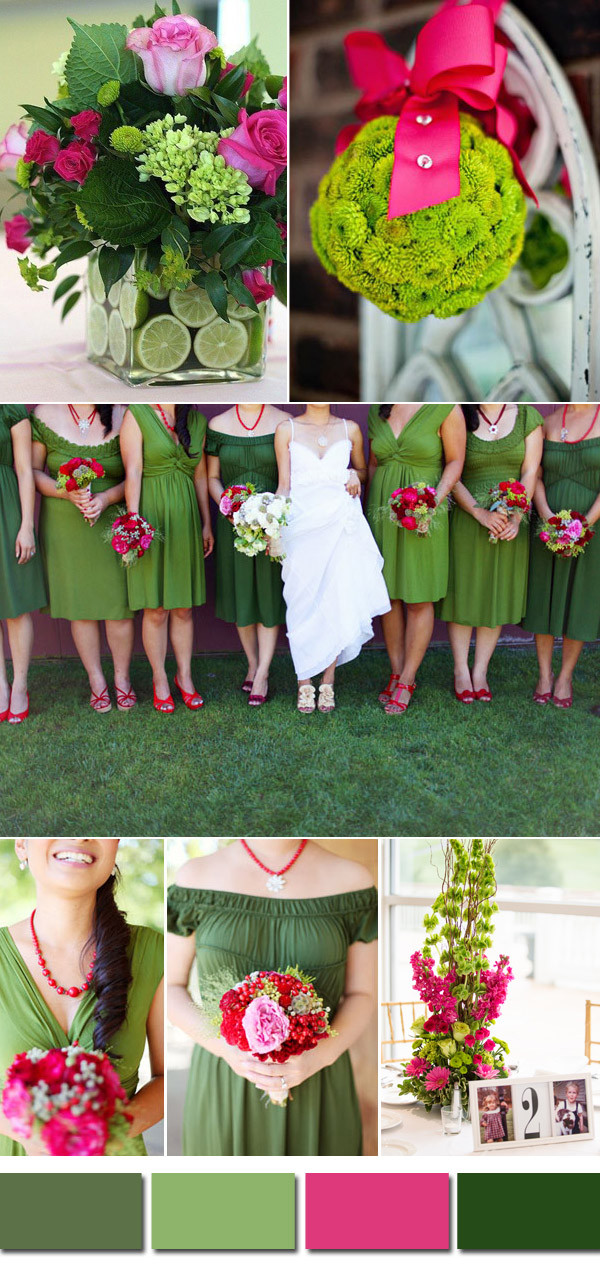 Green Wedding Colors
 Kale Green Wedding Color Ideas for 2017 Spring & Summer
