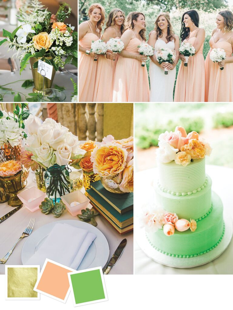 Green Wedding Colors
 15 Wedding Color bination Ideas for Every Season