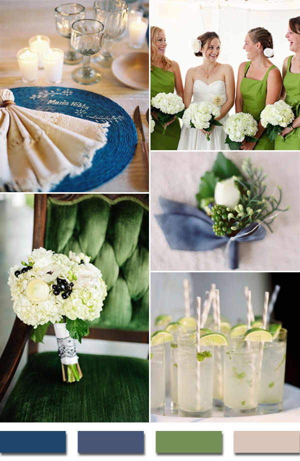 Green Wedding Colors
 Top 10 Wedding Color Scheme Ideas 2016 Wedding Trends Part