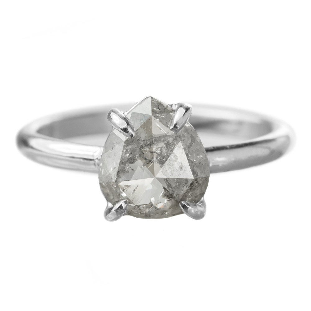 Grey Diamond Engagement Rings
 1 48 Carat Grey Diamond Engagement Ring