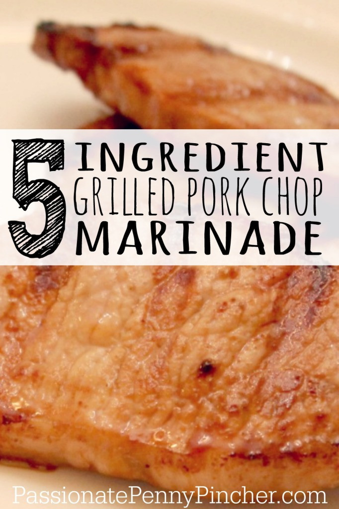 Grilled Pork Chops Marinade
 Five Ingre nt Grilled Pork Chop Marinade Passionate