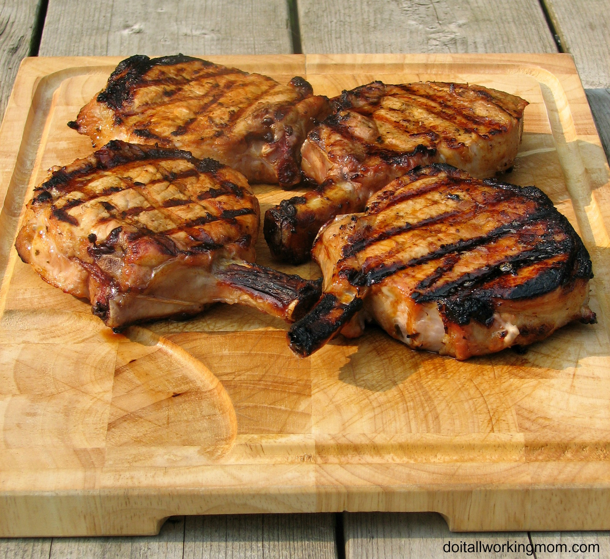 Grilled Pork Chops Marinade
 Marinated Grilled Pork Chops Do It All Working Mom