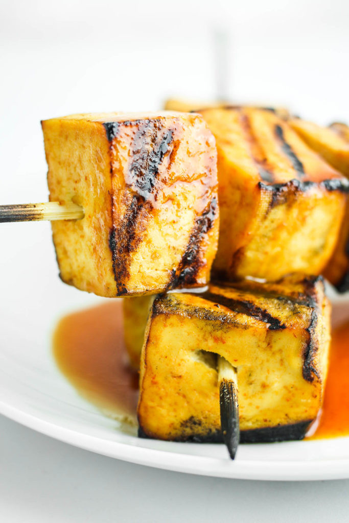 Grilled Tofu Recipes
 Sweet and Spicy Grilled Tofu from The Fitchen