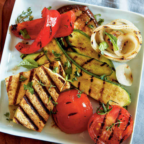 Grilled Tofu Recipes
 Grilled Tofu with Ratatouille Ve ables Summer Squash