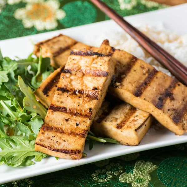 Grilled Tofu Recipes
 Marinated Grilled Spicy Tofu