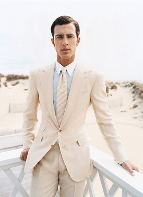 Groom Beach Wedding Attire
 The perfect destination wedding suits for the perfect