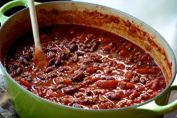 Ground Beef And Bean Chili Recipe
 Chili for Dudes 101 perfect for chilly football days