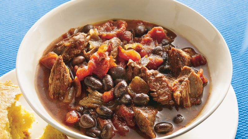 Ground Beef And Bean Chili Recipe
 Slow Cooker Beef and Bean Chili recipe from Betty Crocker