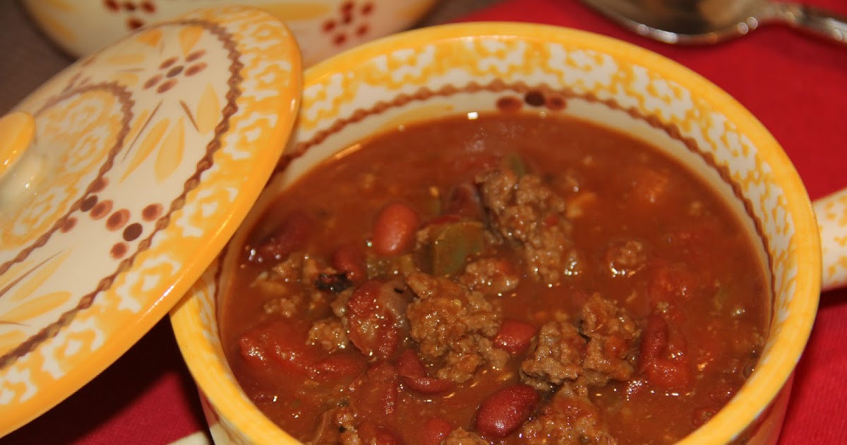 Ground Beef And Bean Chili Recipe
 Deep South Dish Homemade Beef Chili with Beans