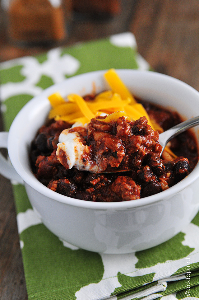 Ground Beef And Bean Chili Recipes
 Weeknight Black Bean Chili Recipe Cooking