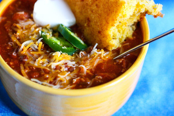 Ground Beef And Bean Chili Recipes
 All American Beef Chili Recipe Fresh Tastes Blog