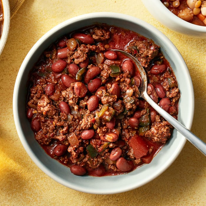 Ground Beef And Bean Chili Recipes
 Beef & Kidney Bean Chili Rachael Ray In Season