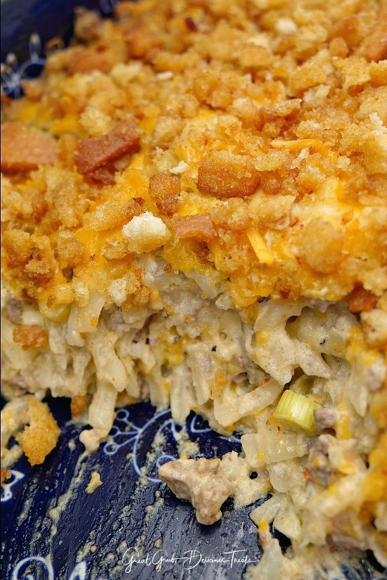 Ground Beef And Hash Brown Casserole
 Hamburger Hash Brown Casserole Great Grub Delicious Treats