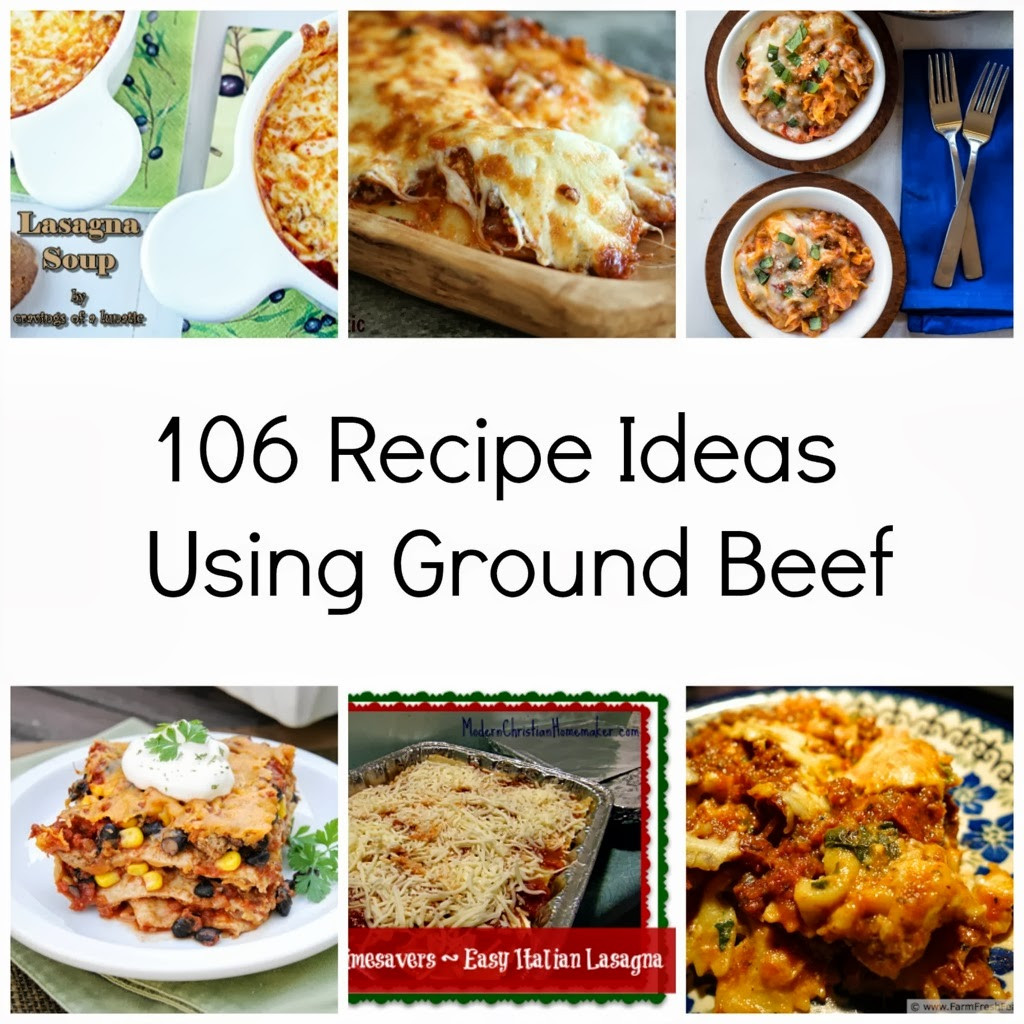 Ground Beef Recipe Ideas
 Farm Fresh Feasts 106 Recipe Ideas Using Ground Beef