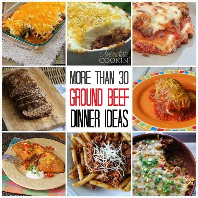 Ground Beef Recipe Ideas
 Ground Beef Dinner Ideas 30 recipes for supper