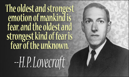 H P Lovecraft Quotes
 H P Lovecraft Quotes II