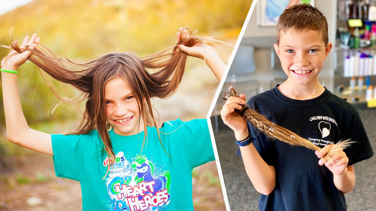Hair For Kids With Cancer
 Arizona Boy Ignores Bullies and Grows Out Hair to Donate
