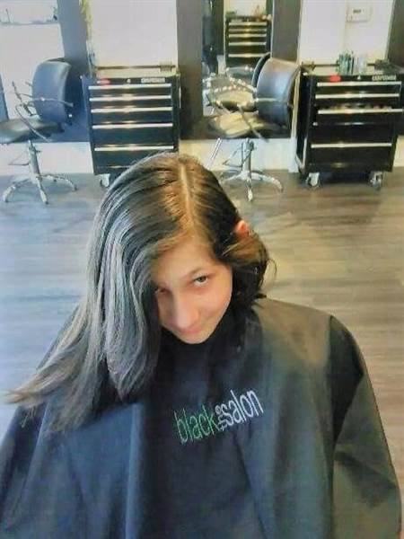 Hair For Kids With Cancer
 12 year old boy who donated hair to kids with cancer s