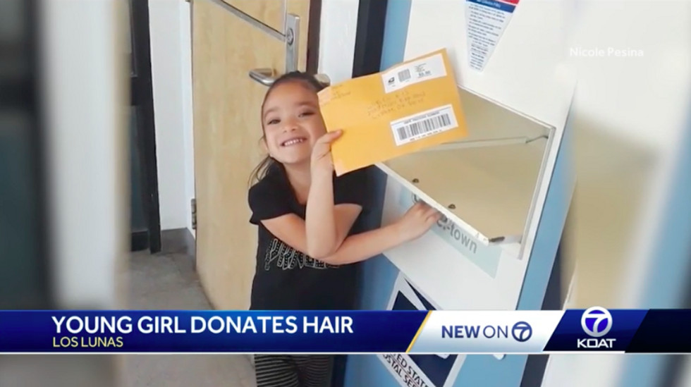 Hair For Kids With Cancer
 Six Year Old Donates Hair To Kids With Cancer Good News