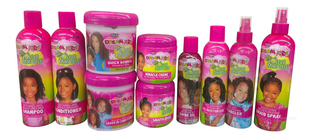 Hair Mousse For Kids
 African Pride Dream Kids Olive Miracle & Detangler Miracle