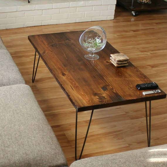 Hairpin Leg Coffee Table DIY
 Coffee Table with Hairpin Legs Industrial Coffee Table