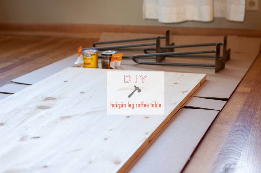 Hairpin Leg Coffee Table DIY
 diy hairpin leg coffee table hk in love
