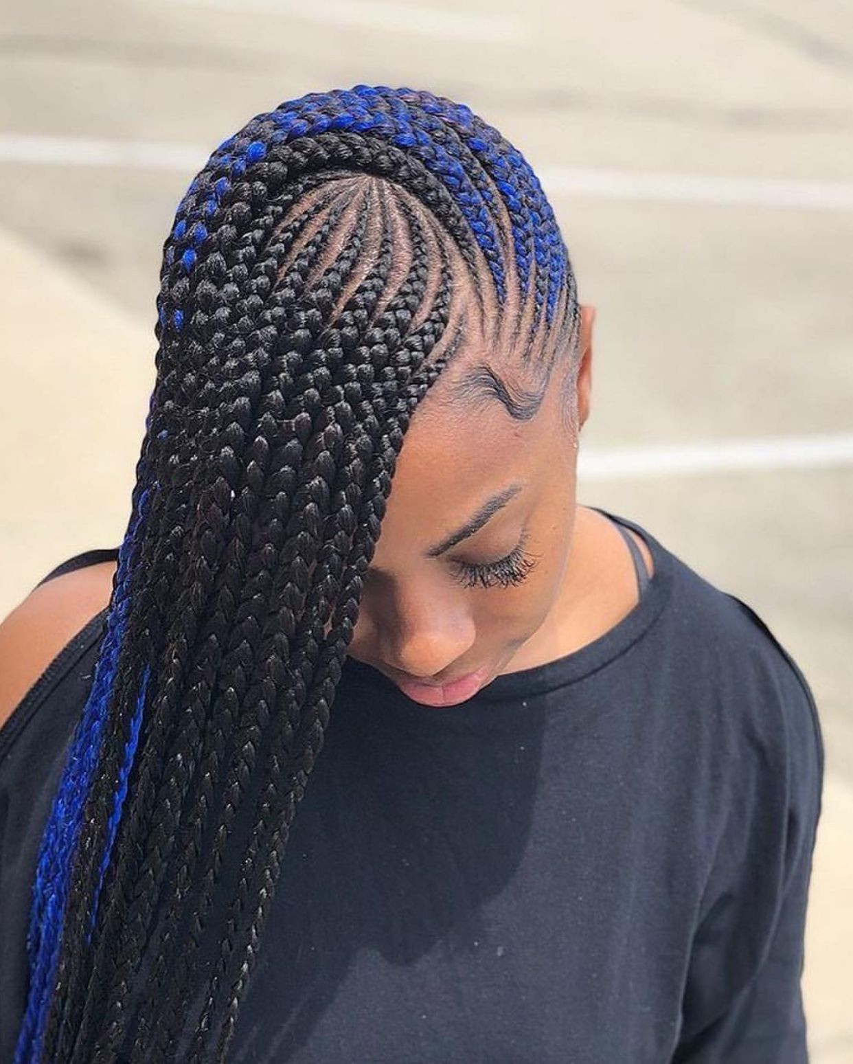 Hairstyle Braids
 35 Lemonade Braids Styles for Elegant Protective Styling