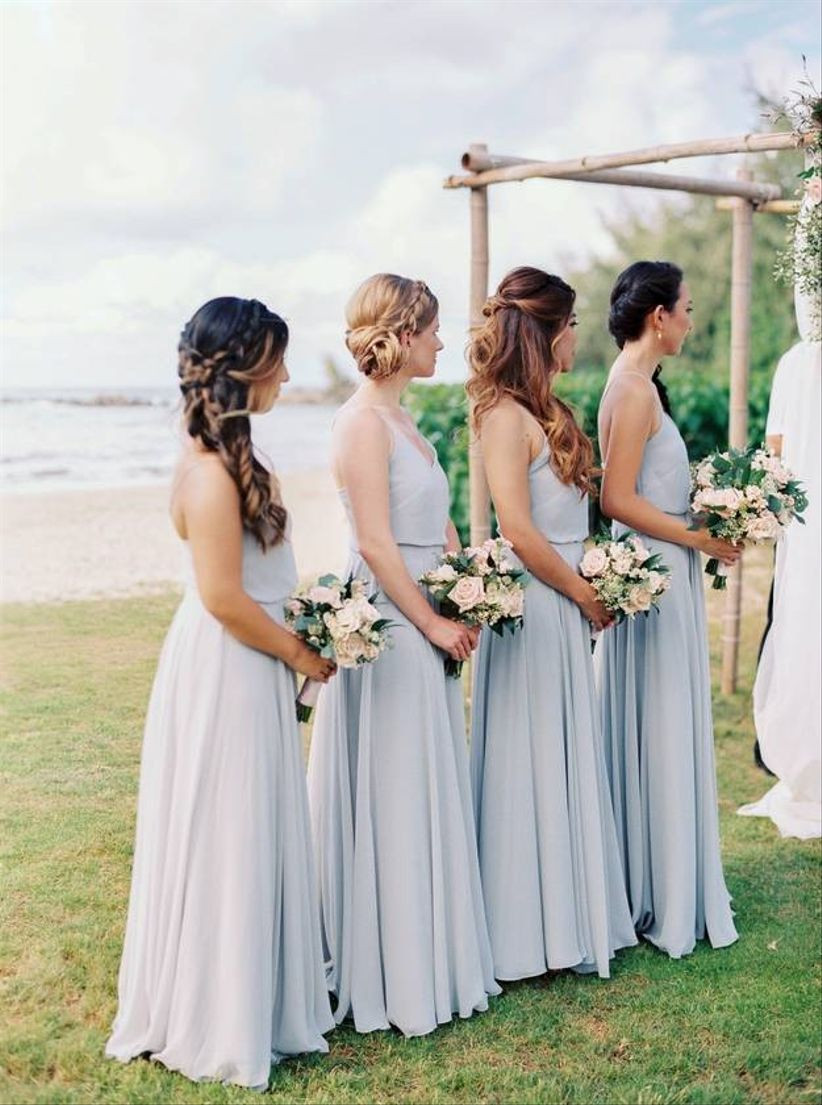 Hairstyle For A Bridesmaid
 30 Bridesmaid Hairstyles For All Hair Types WeddingWire