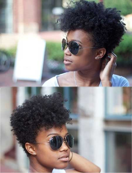 Hairstyle For Short Black Natural Hair
 Hairstyles for Black Women with Short Hair