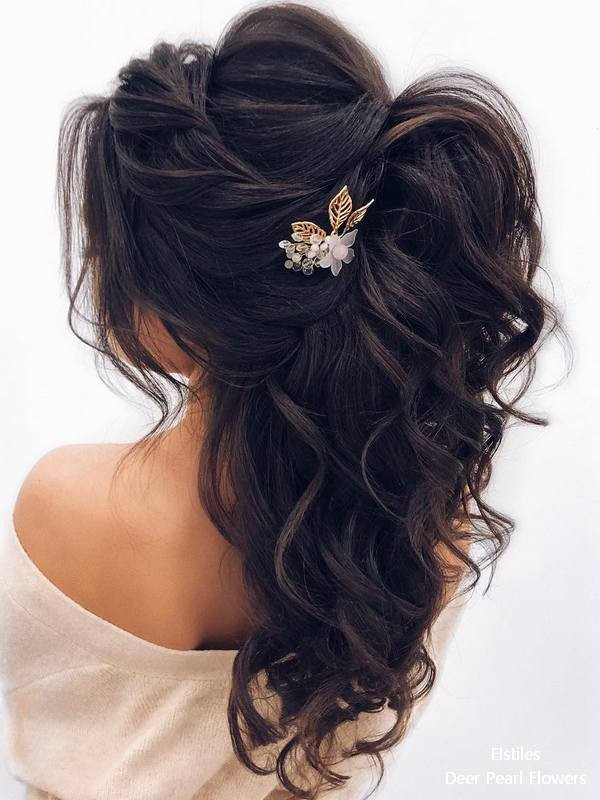 Hairstyle Ideas For Long Hair
 20 Long Wedding Hairstyles for Bride from Elstiles