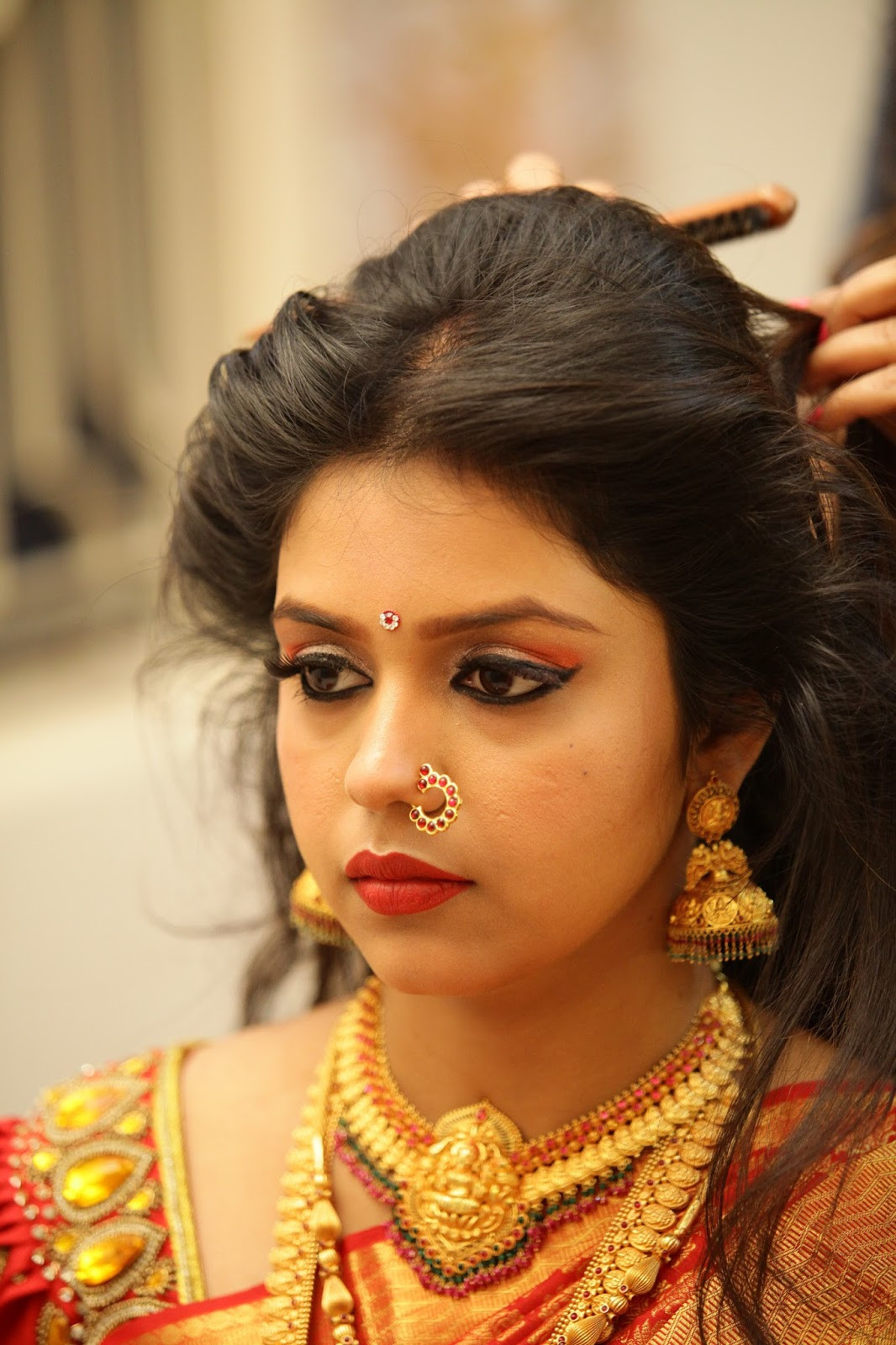 Hairstyle Indian Wedding
 South Indian Wedding