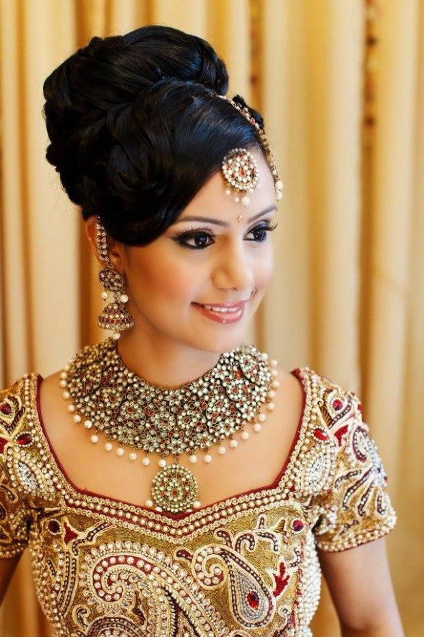 Hairstyle Indian Wedding
 Fashion & Fok Latest Indian Wedding Bridal New