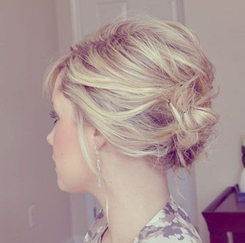 Hairstyle Updo For Short Hair
 12 Short Updo Hairstyles Ideas Anyone Can Do PoPular