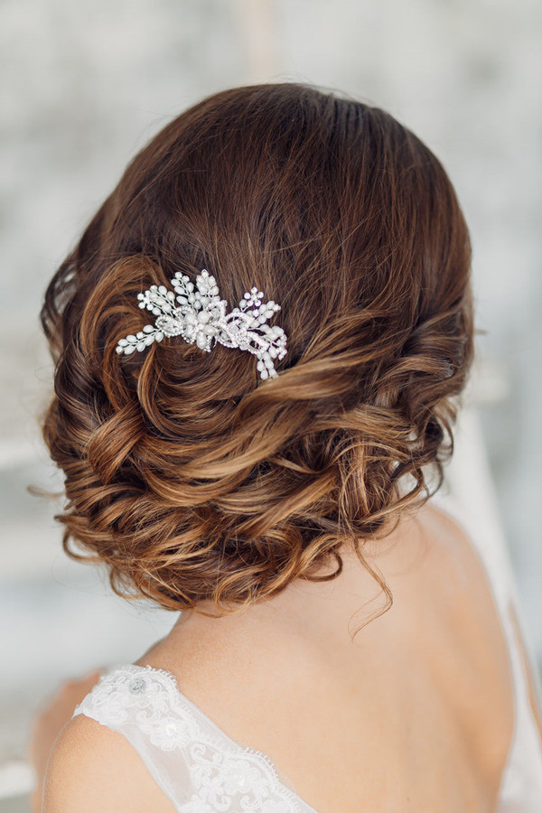 Hairstyle Wedding
 Floral Fancy Bridal Headpieces Hair Accessories 2019