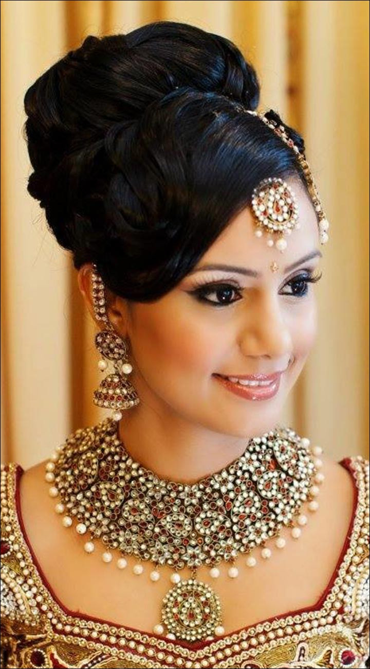 Hairstyles Brides
 Hindu Bridal Hairstyles 14 Safe Hairdos For The Modern