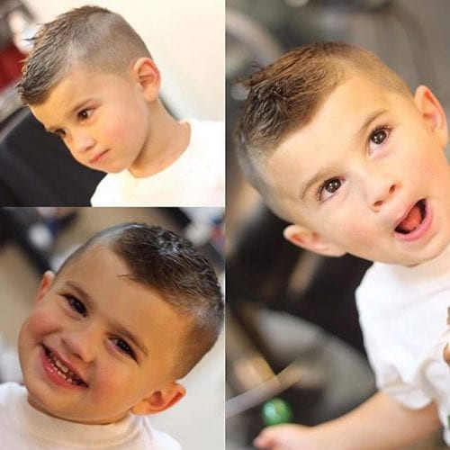 Hairstyles For Babies With Short Hair
 50 Cute Toddler Boy Haircuts Your Kids will Love