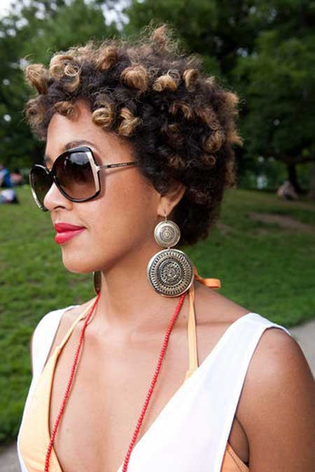 Hairstyles For Black Girls With Short Hair
 Short hairstyles for black women 2013