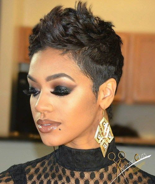 Hairstyles For Black Girls With Short Hair
 Pin on Short hair