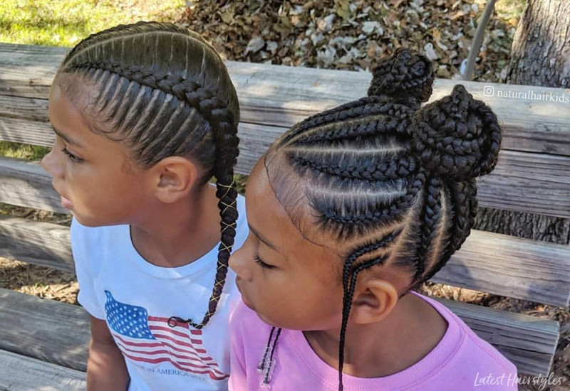 Hairstyles For Black Kids With Short Hair
 20 Cutest Black Kids Hairstyles You ll See in 2019