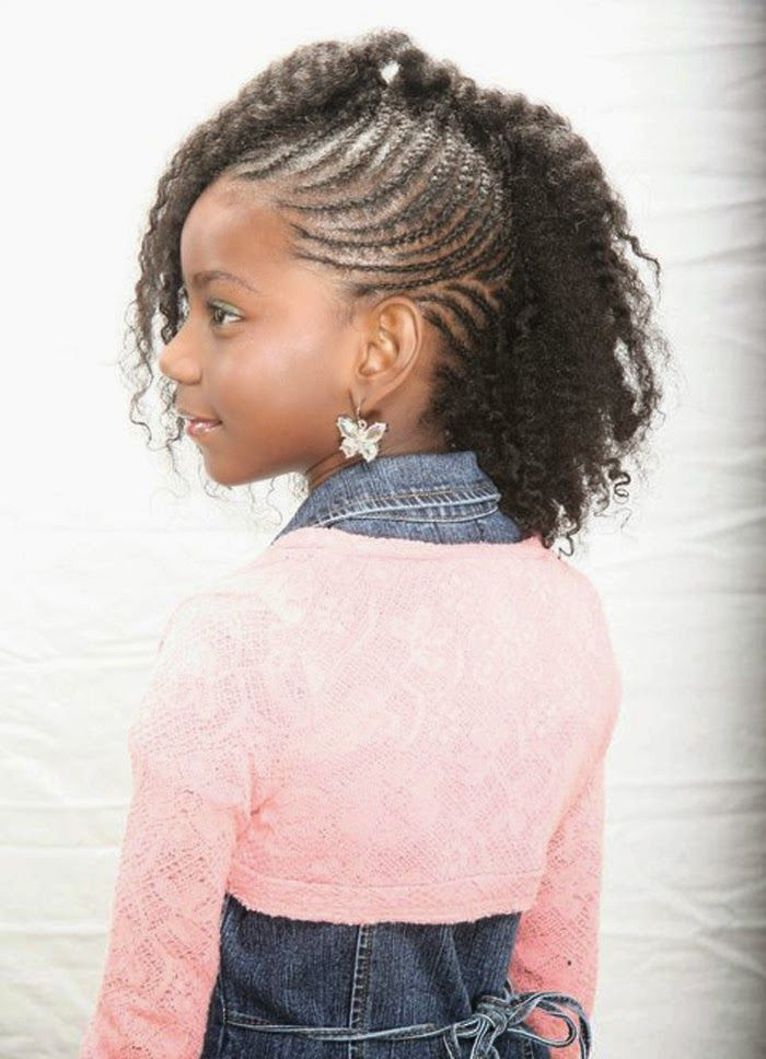 Hairstyles For Black Kids With Short Hair
 343 best images about Kids Hairstyles on Pinterest