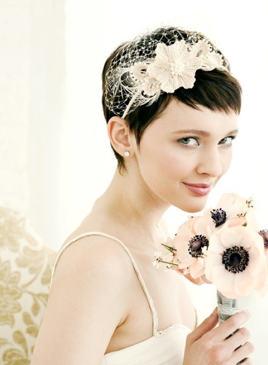 Hairstyles For Brides With Short Hair
 Short Wedding Hairstyles
