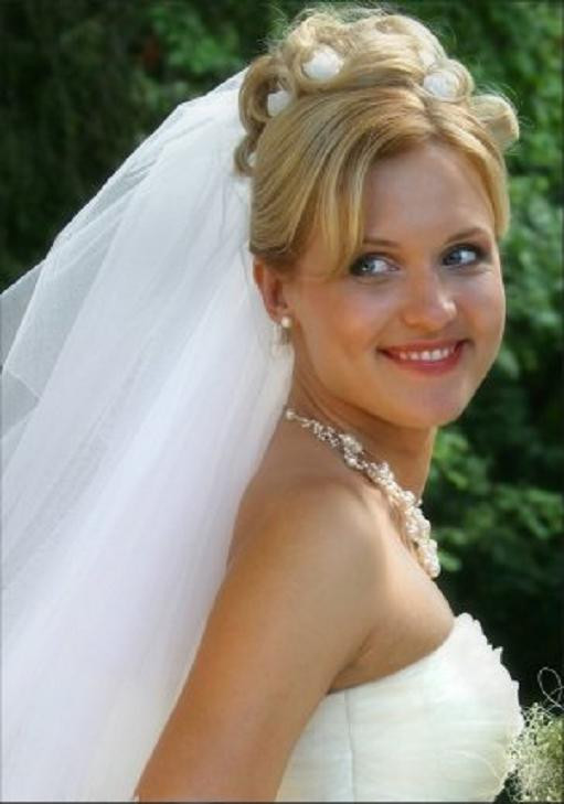 Hairstyles For Brides With Veil
 bride hairstyles veil